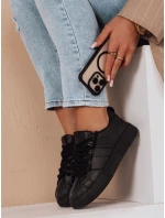 Dámske športové tenisky SNEAKI black FashionStreet ZY0823 Dámske športové tenisky SNEAKI black FashionStreet ZY0823