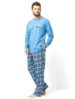Pánske pyžamo Key MNS 626 B25 dĺžka/r M-2XL Pánske pyžamo Key MNS 626 B25 dĺžka/r M-2XL