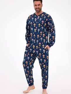 Kombinéza Cornette 196/295 Dog 2 long/r Christmas S-2XL men