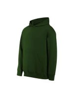 Unisex mikina s kapucňou Chill (fľaškovo zelená)