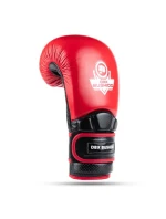 Boxerské rukavice z prírodnej kože Warrior RED