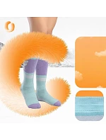 Lyžiarske ponožky Qunature 037202, veľkosť 43–48 (L/XL) – fialovo-zelené Lyžiarske ponožky Qunature 037202, veľkosť 43–48 (L/XL) – fialovo-zelené