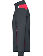 Daiber JN 870 Pánska pracovná mikina – Farba 02.0870 carbon/red Daiber JN 870 Pánska pracovná mikina – Farba 02.0870 carbon/red