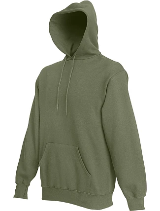 Fruit of the Loom Classic Hooded Sweat Mikina s kapucňou 16.2208 classic olive Fruit of the Loom Classic Hooded Sweat Mikina s kapucňou 16.2208 classic olive