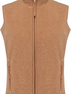 Kariban K 906 Dámska mikrofleecová vesta „Melodie“ 20.K906 camel heather