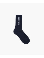 Pánske ponožky štandardnej dĺžky ATLANTIC - tmavomodré