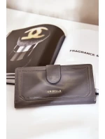 Dámska peňaženka z ekokože sivá Kalinessa