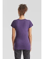 Fruit of the Loom Lady-Fit Valueweight T Dámske tričko 16.1372 melírovaná šedá