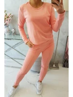 Tepláková súprava v marhuľovej farbe Tepláková súprava v marhuľovej farbe