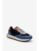 Pánske tenisky s pamäťovou penou Big Star NN174356 dark blue
