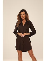 Košeľa De Lafense 760 Cordelia dlhá/r S-2XL rozopnutá