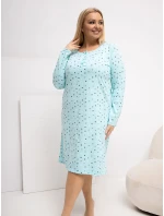 Nočná košeľa DU KN FP 607.04P Mint Nočná košeľa DU KN FP 607.04P Mint