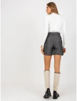 Dámske šortky LK SN 506942 3.70 tmavosivé
