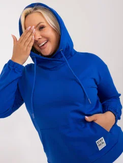 Blúzka RV BL 8655 1.13X kobaltovo modrá