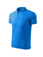 Pánska polokošeľa Pique snorkel blue