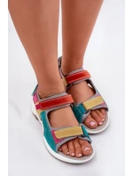 Sandále model 215720 Krok vo veľkom štýle Sandále model 215720 Krok vo veľkom štýle