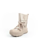 Lee Cooper dámske zimné športové topánky zimné trekkingové zateplené béžové prírodné kožené dámske