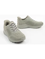Dámske športové topánky Skechers Bobs Squad, nazúvacie SLIP-INS, olivové Dámske športové topánky Skechers Bobs Squad, nazúvacie SLIP-INS, olivové
