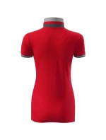 Polokošeľa Collar Up formula červená