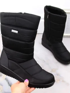 Dámske vysoké snežnice 22SN26-5028 W EVE436A Black - Novinky