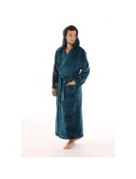 Unisex župan s kapucňou Siena 3156 Petrol - Vestis