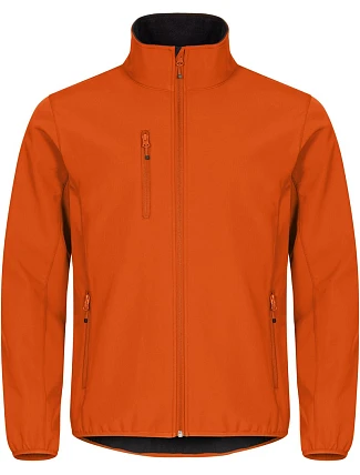 Clique Classic Softshell Jkt M Pánska 3-vrstvová softshellová bunda 67.0910 blood orange Clique Classic Softshell Jkt M Pánska 3-vrstvová softshellová bunda 67.0910 blood orange