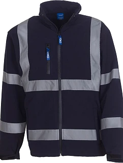 Yoko HVK 09 Hi-Vis softshellová bunda 79.VK09 tmavomodrá
