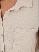 MI košeľa KS 2337.18 béžová