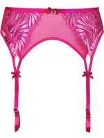 Podväzkový pás V-10252 ružový - Axami