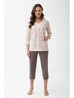 Pyžamo Luna 1305 7/8 2XL-3XL L26 rozopínateľné