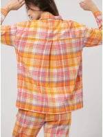 Pyžamo Key LNS 473 B24 Flanelové dlhé/r S-XL otvoriteľné Pyžamo Key LNS 473 B24 Flanelové dlhé/r S-XL otvoriteľné