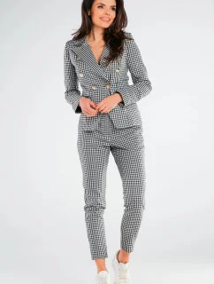 Dámske nohavice A440 čierno-biela - Awama