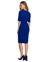 Zavinovacie šaty S313 kráľovská modrá - Stylove Zavinovacie šaty S313 kráľovská modrá - Stylove