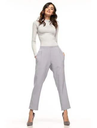 Dámske nohavice T271/8 svetlo šedá - Tessita