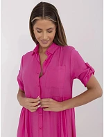Dámske šaty MI SK A2275.09 vo farbe fuchsiovej – FPrice