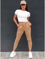 Dámske tepláky FITS coffee FashionStreet UY2610 Dámske tepláky FITS coffee FashionStreet UY2610