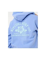 Dámska mikina RIP CURL Surf Puff Heritage Hood P/P, modrá Dámska mikina RIP CURL Surf Puff Heritage Hood P/P, modrá