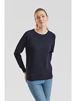 Fruit of the Loom Lady-Fit LW Raglan Sweat Dámska mikina s raglánovými rukávmi 16.2146 heather grey