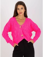 Dámsky sveter LC SW 803 fluo ružový