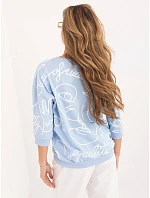 Blúzka RV BZ A267 1.58 svetlo modrá