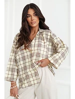 Dámska košeľa model 228899 Taliansko Moda Dámska košeľa model 228899 Taliansko Moda
