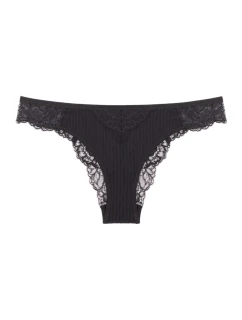 Dámske brazílske nohavičky Peony Florale - BLACK - black 0004 - TRIUMPH