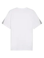 Pánske tričko Puma Tape Tee white 691693 02 Pánske tričko Puma Tape Tee white 691693 02