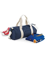 BagBase BG 140 Okrúhla športová taška 52.0140 francúzska námornícka modrá/krémová BagBase BG 140 Okrúhla športová taška 52.0140 francúzska námornícka modrá/krémová