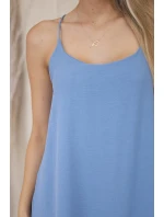 Dlhé džínsové šaty bez ramienok Dlhé džínsové šaty bez ramienok