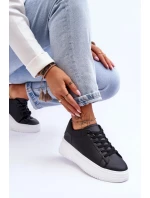 Dámska športová obuv L22-2 čierne - Step in style