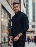 Pánsky tmavomodrý sveter FashionStreet WX2257z