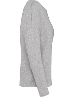 Kariban K 471 Dámska mikina oversize 20.K471 svetlosivá melírovaná