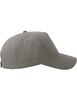 Atlantis Headwear Egon 5-panelová bejzbalová čiapka 33.0296 sivá