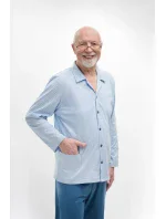 Martel 403 Antoni III pyžamo dĺžka/r M-2XL pánske pyžamo na zips Martel 403 Antoni III pyžamo dĺžka/r M-2XL pánske pyžamo na zips